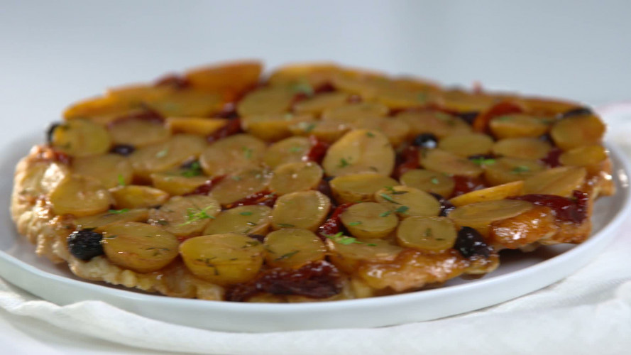 Aardappeltatin stap 7