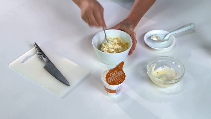 Groentefriet met gembermosterd stap 4