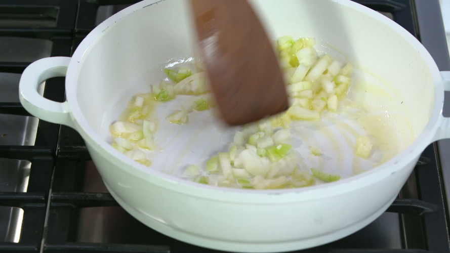 Rodekool met tutti frutti stap 2