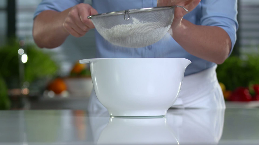 Gevulde oliebollen stap 3