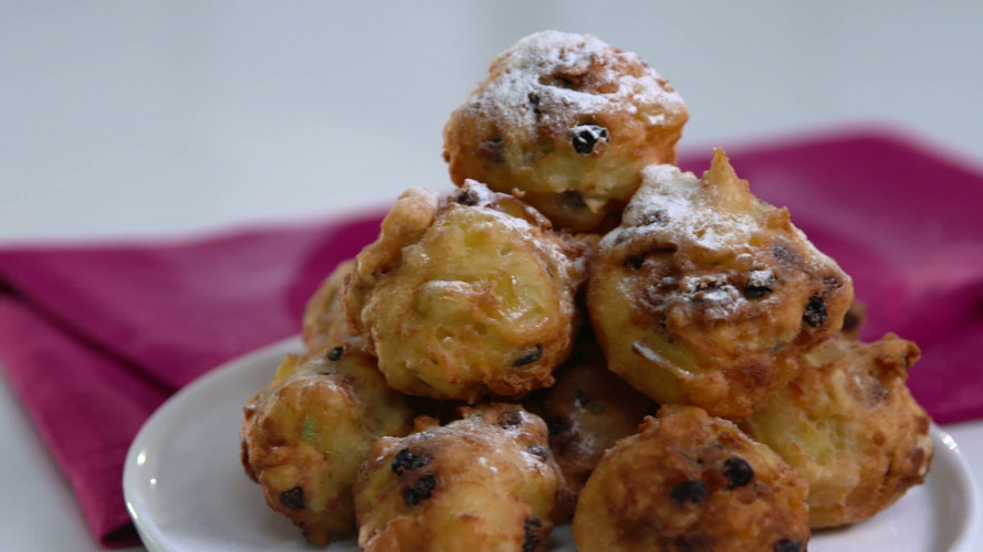 Gevulde oliebollen