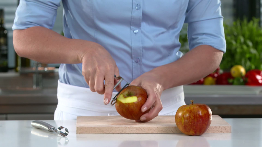 Appel-cranberryflappen stap 2