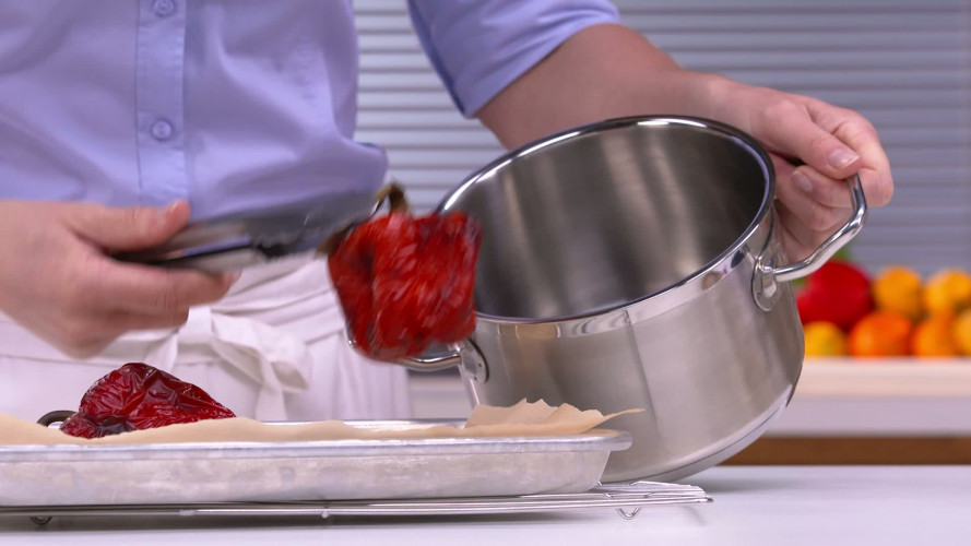 Linzensalade met gegrilde groenten 900670 stap 3