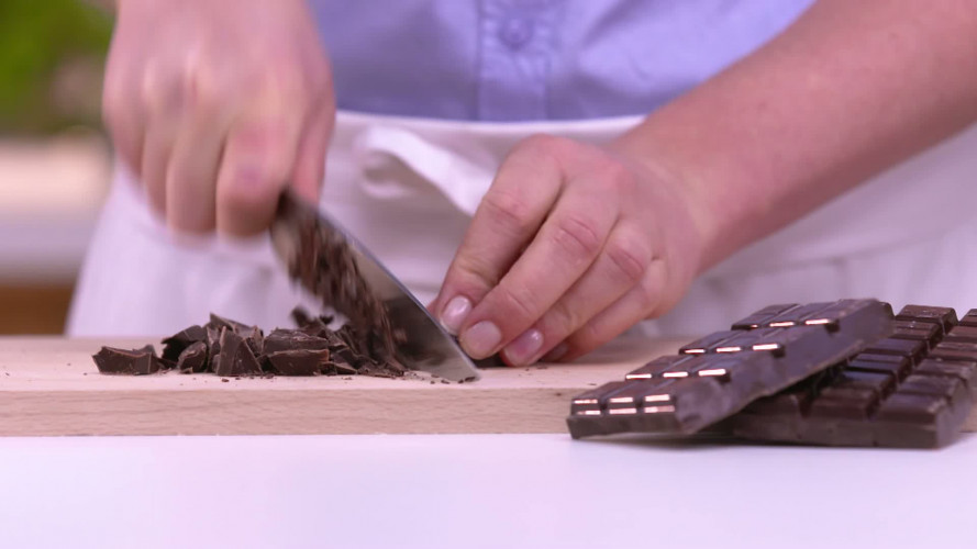 Frambozenbrownies stap 3