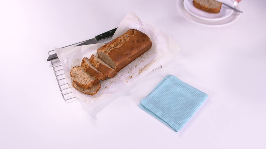 Bananenbrood stap 10