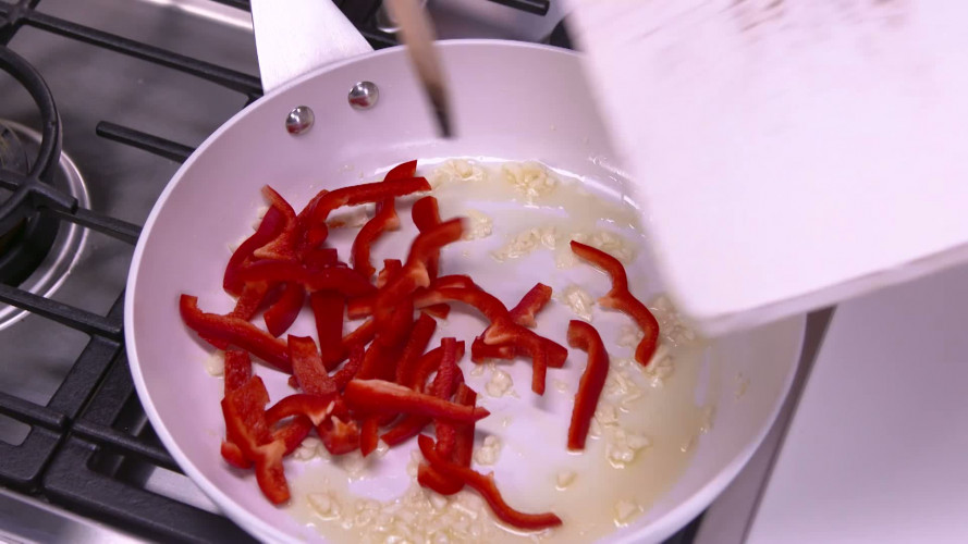 Gnocchigratin spinazie stap 4