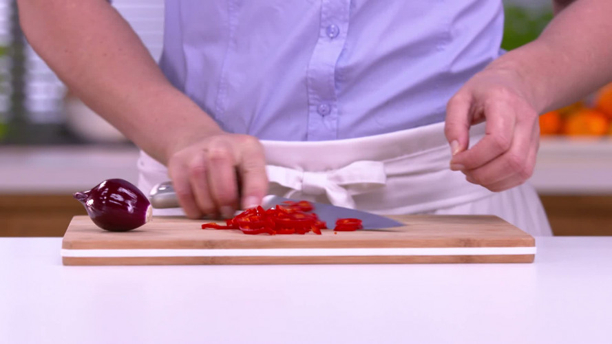 Thaise biefstuksalade stap 2