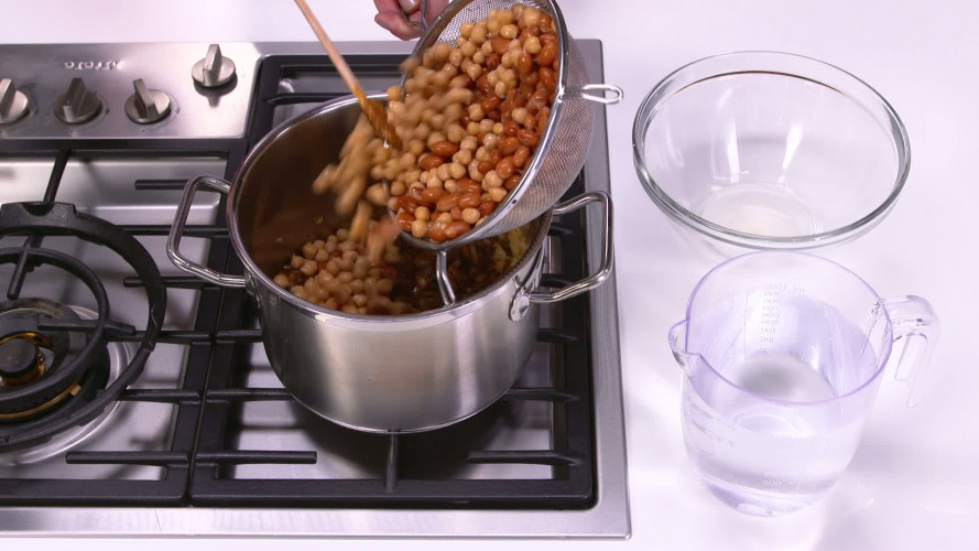 Indiase bruine bonensoep stap 3