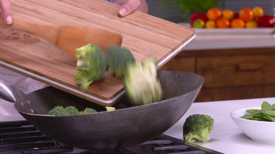 Zalm teriyaki stap 5