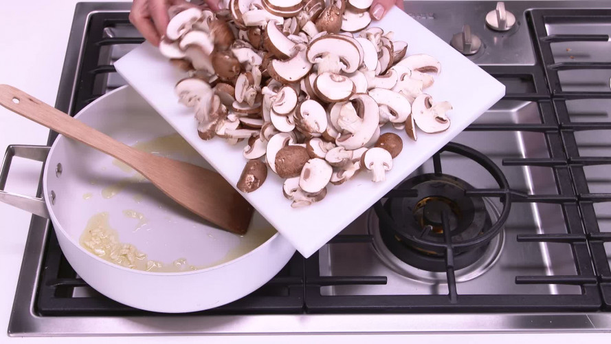 Opgerolde lasagne stap 4