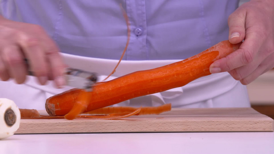 Geroosterde pastinaak met wortel stap 2