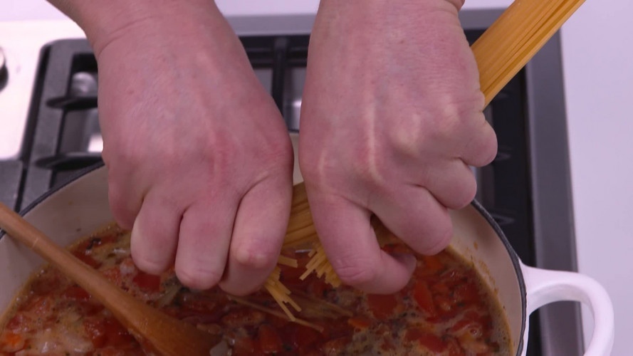 Winterminestrone met soepstengels 674382 stap 11