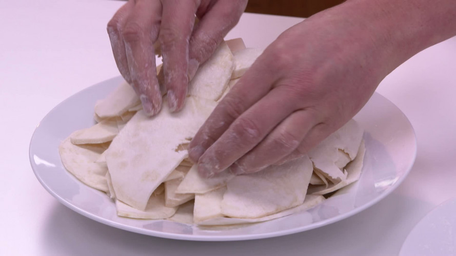 Knolselderij met pesto stap 2