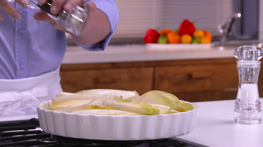 Tarte tatin met witlof stap 4