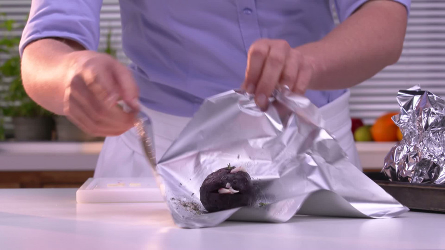Geroosterde biet met knoflook stap 5