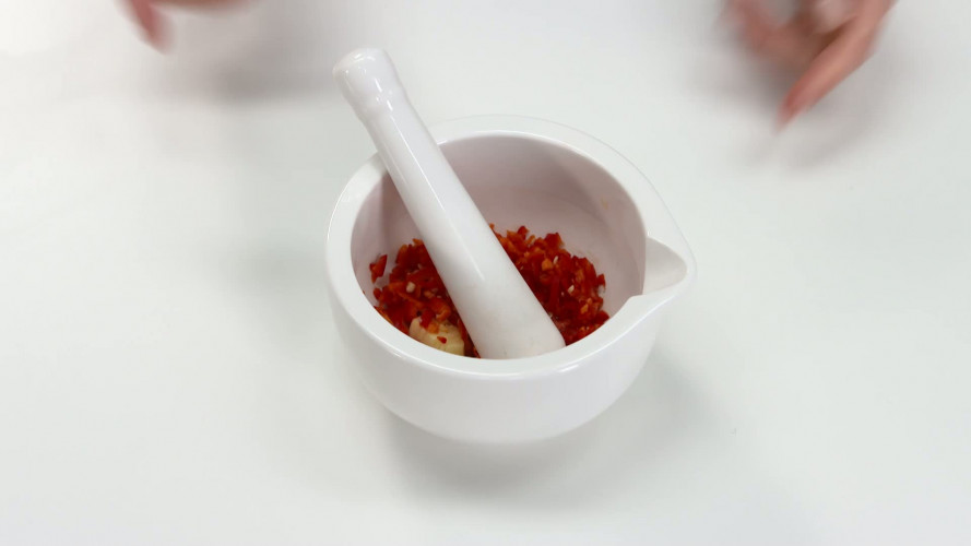 Tom yam kung stap 11