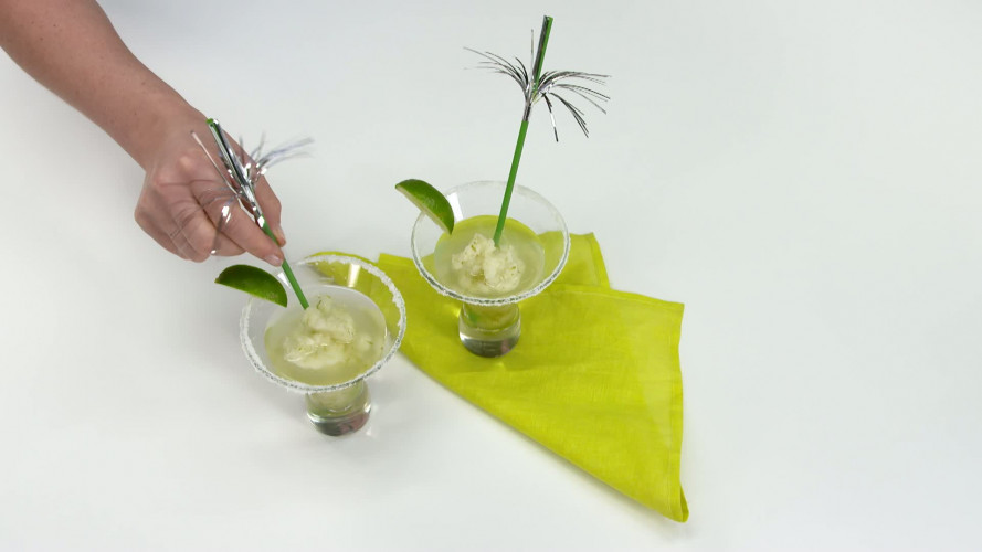 Frozen margarita stap 6