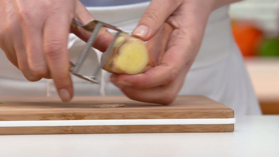 Aziatische koolsalade stap 4