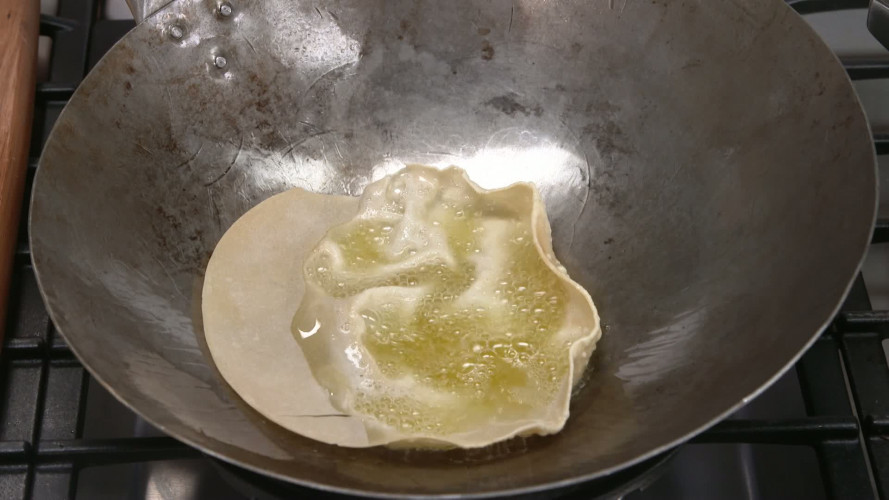 Linzencurry met pappadums stap 5