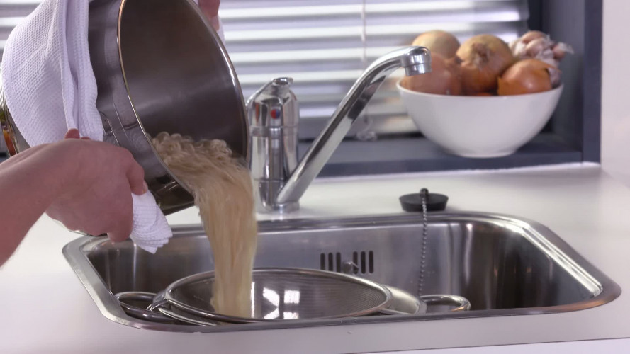 Bami met verse gember stap 1