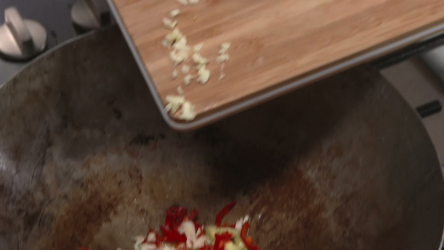 Bami met verse gember stap 4