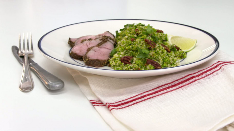 Couscous met varkenshaas stap 10
