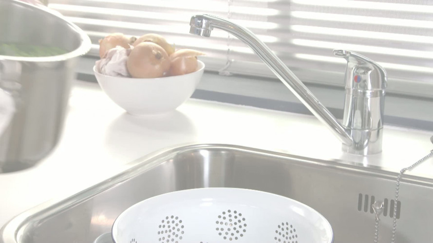 Aardappelsalade met lamsham stap 3