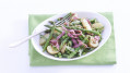 Aardappelsalade met lamsham