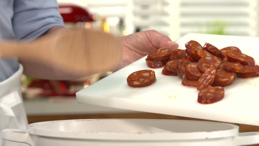 Bonen met chorizo en rucola R719868 stap 03.mp4