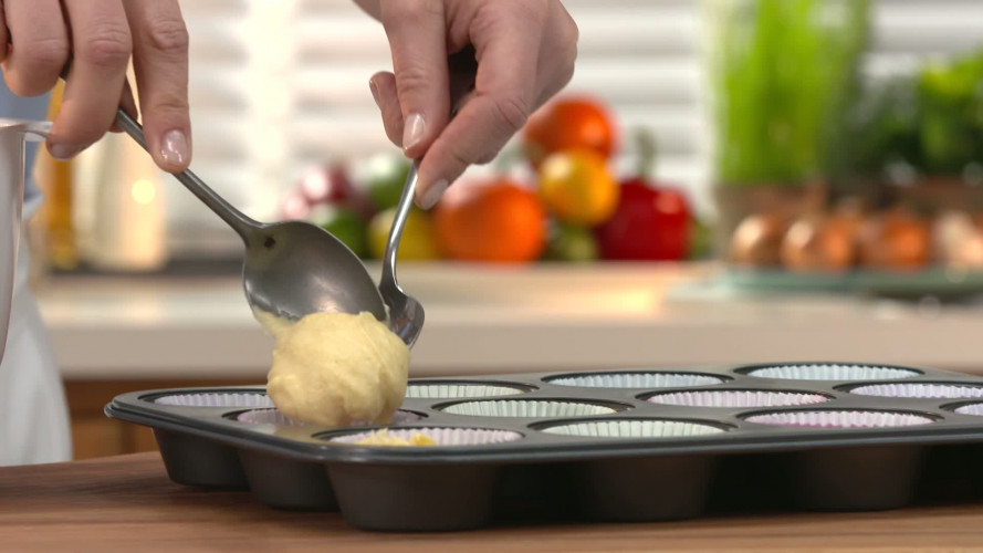 Vanille cupcakes R907474 stap 6