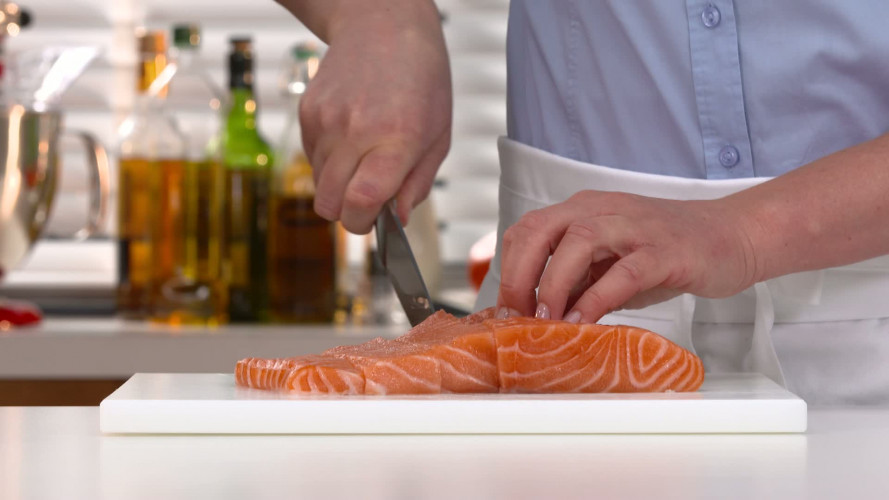 Waterzooi van zalmfilet met venkel