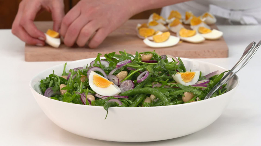 Rucolasalade met bonen en ei R810368 stap 05.mp4