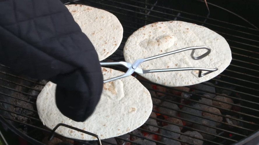 Tortilla's met garnalen stap 09