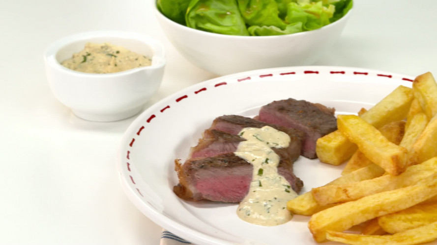 Steak frites en snelle bearnaise stap 15.mp4