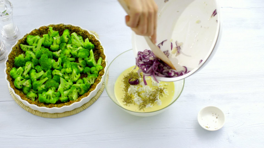 Broccoli Geitenkaas quiche stap 09.mov