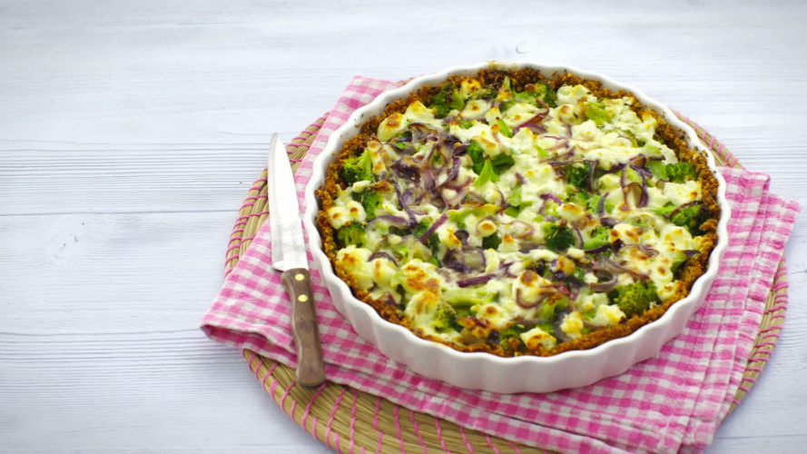 Broccoli Geitenkaas quiche stap 11.mov