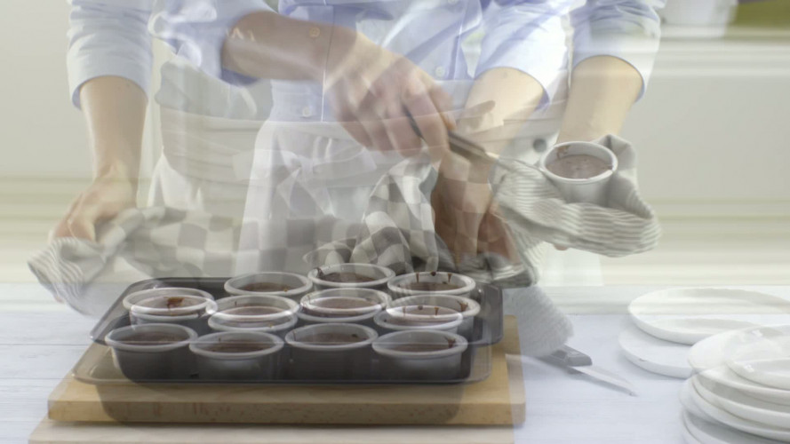 Warme chocoladesoufflés stap 8.mov