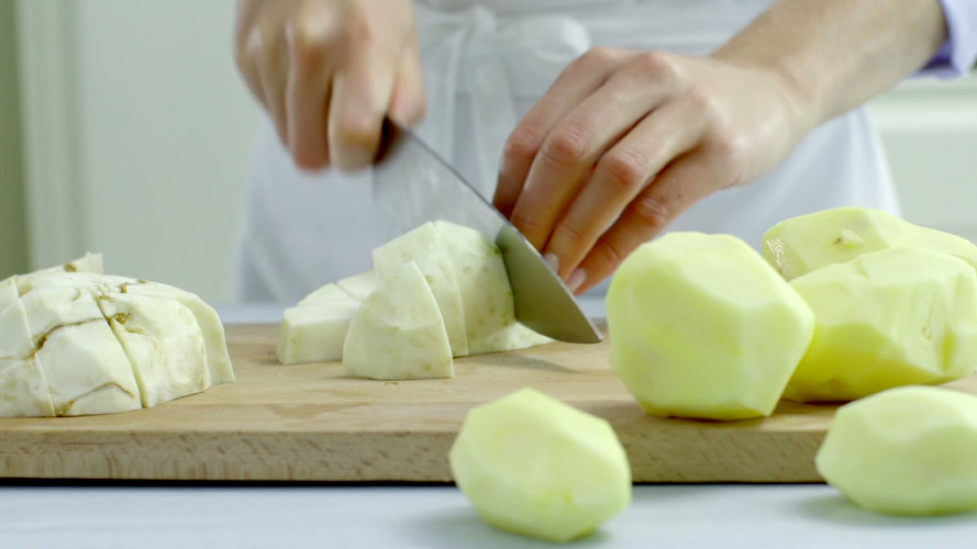 Broccoli-zalmschotel stap 2