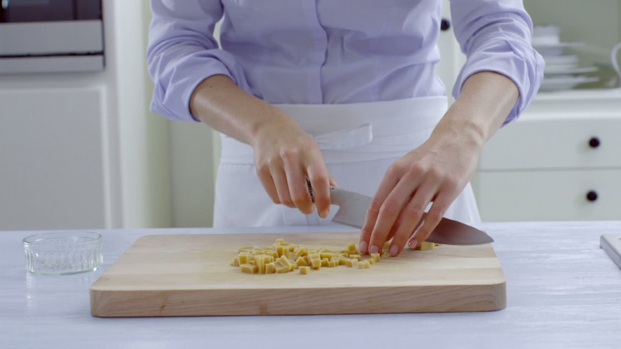 Mini choco cheesecakes met zoutjesbodem stap 7