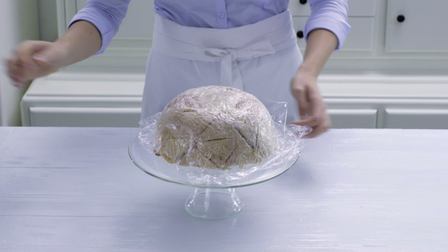 Kerstbombe met chocolademousse stap 7.mov