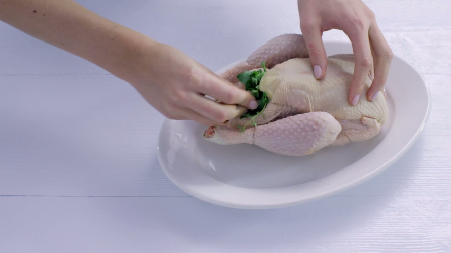 Kip in zoutkorst stap 4.mov