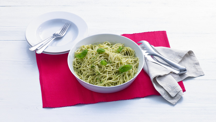 Pasta pesto