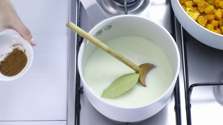 Pasta met flespompoen en kaas stap 8.mov