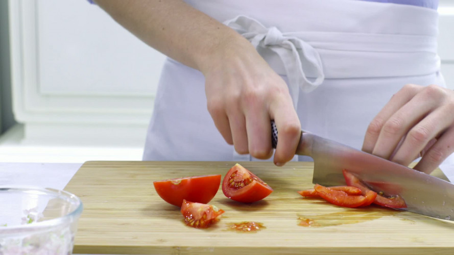 Quinoasalade met adukibonen en feta stap 7.mov