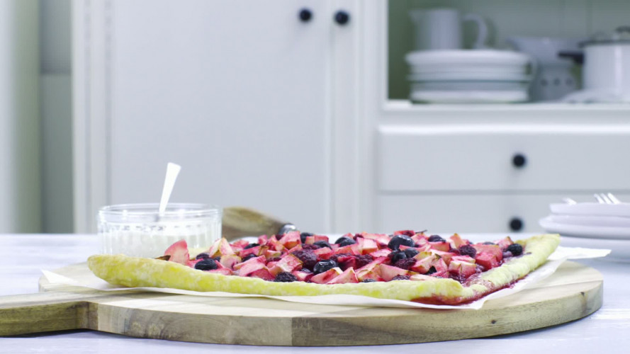 Plaattaart met appel stap 8.mov