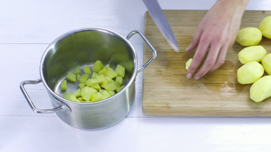 Scandinavische salade met zalm stap 1.mov