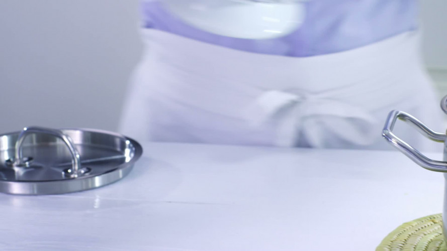 Spelt met spruiten en blauwaderkaas stap 1.mov