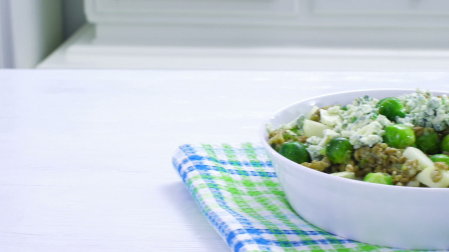 Spelt met spruiten en blauwaderkaas stap 7.mov