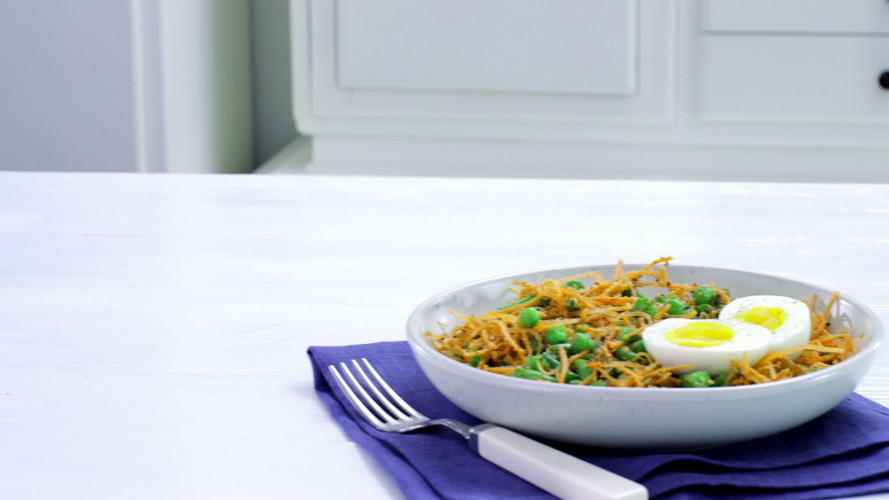 Poriyal (indiaas gebakken groenten) stap 4.mov