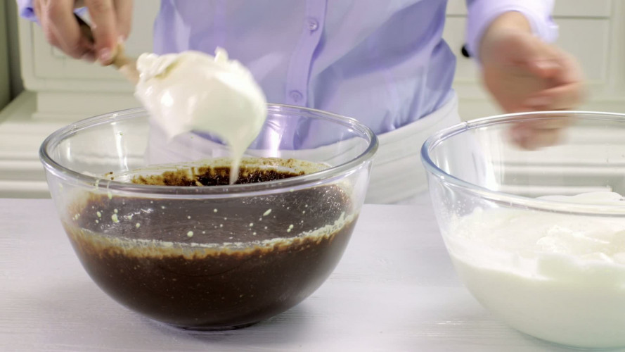 Chocoladetaart met amandelen (torta Caprese) stap 9.mov